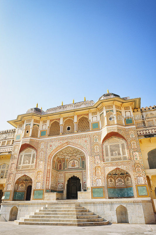 印度阿米尔宫的Ganesh Pol